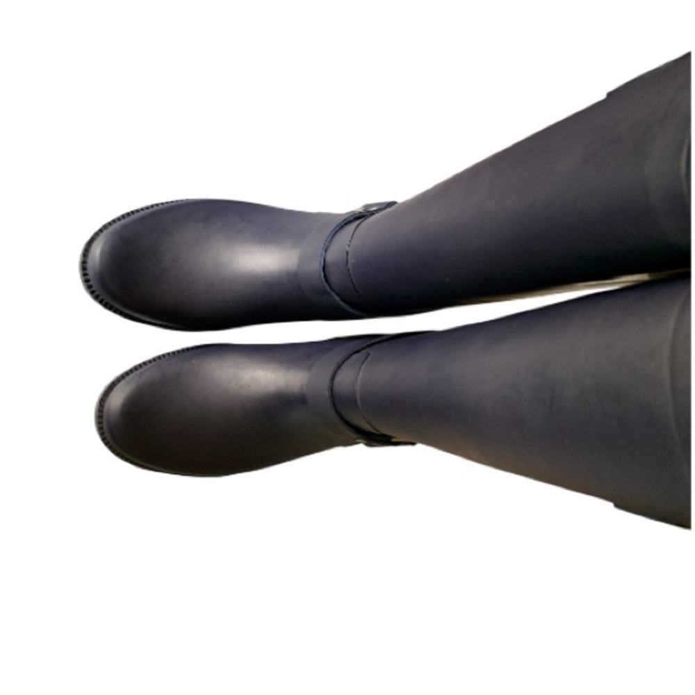 LANDSEND Women’s Tall Rain Boots, British Wellington or English Wellies Style - Picture 5 of 9